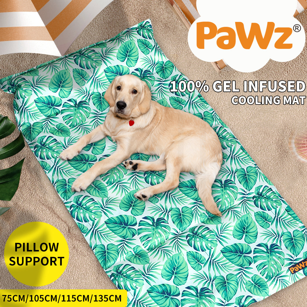 Pawz Pet Cooling Mat Dog Cat Gel Non-Toxic Bed Pillow Sofa Self-Cool Summer Pad