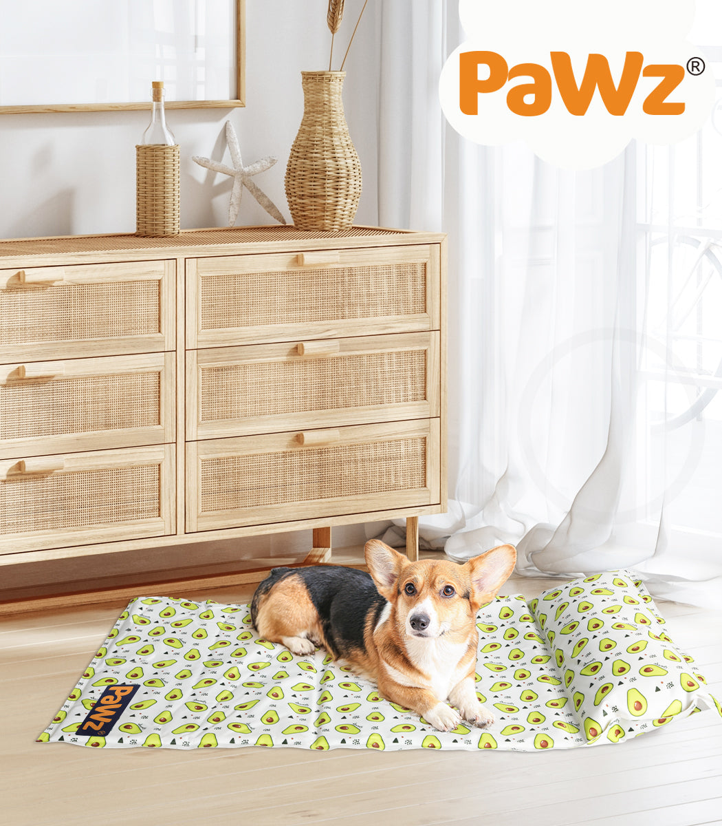 Pawz Pet Cooling Mat Dog Cat Gel Non-Toxic Bed Pillow Sofa Self-Cool Summer Pad