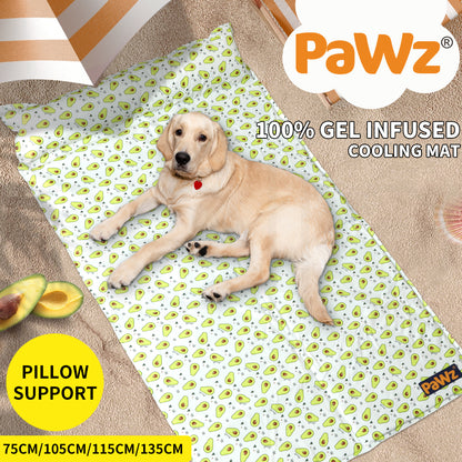 Pawz Pet Cooling Mat Dog Cat Gel Non-Toxic Bed Pillow Sofa Self-Cool Summer Pad