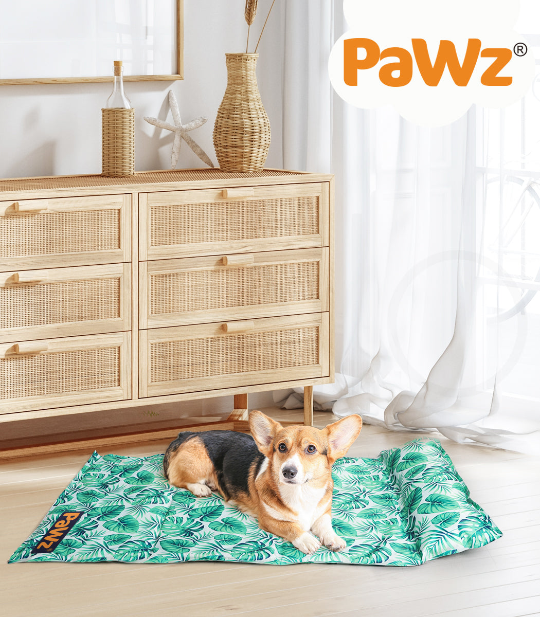 Pawz Pet Cooling Mat Dog Cat Gel Non-Toxic Bed Pillow Sofa Self-Cool Summer Pad